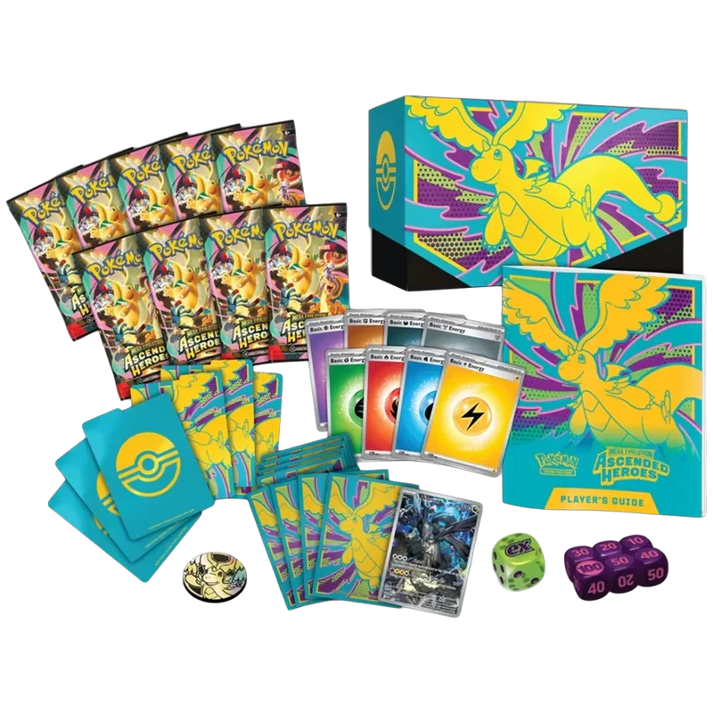 Pokemon - Mega Evolution: Ascended Heroes Elite Trainer Box - Iconic Evolution