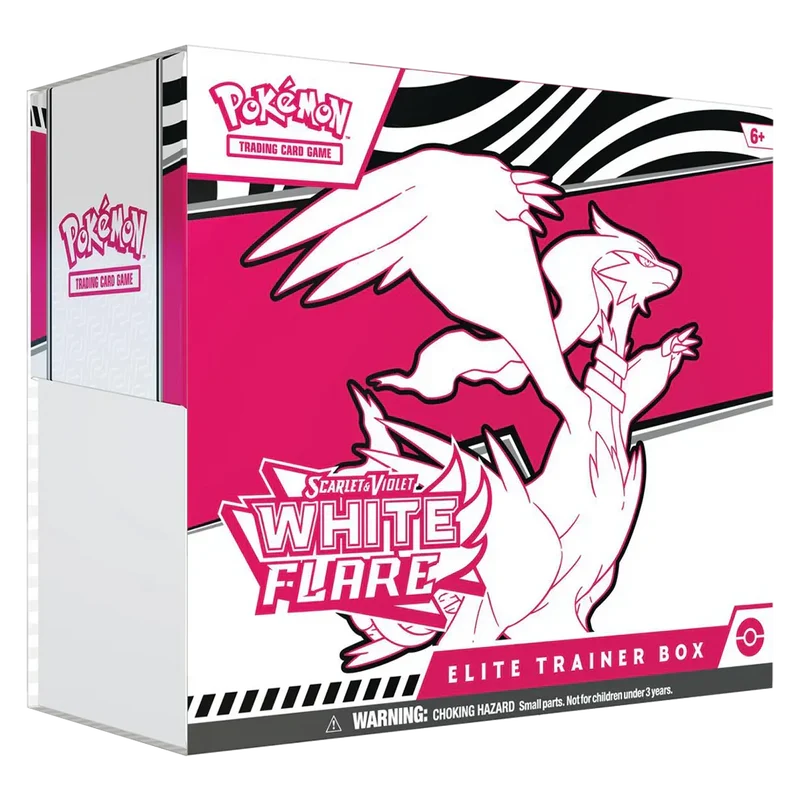 White Flare Elite Trainer Box - Iconic Evolution
