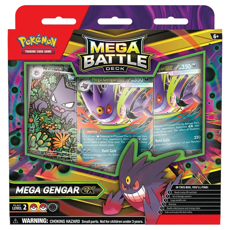Mega Battle Deck [Mega Gengar ex] - Iconic Evolution