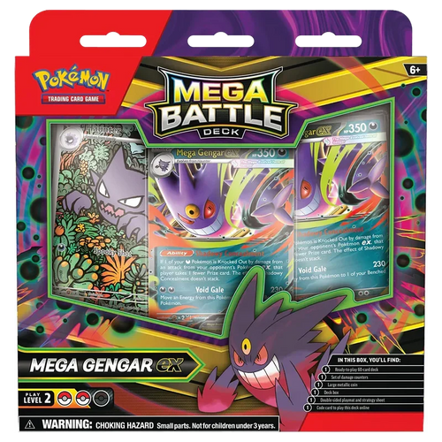 Mega Battle Deck [Mega Gengar ex] - Iconic Evolution