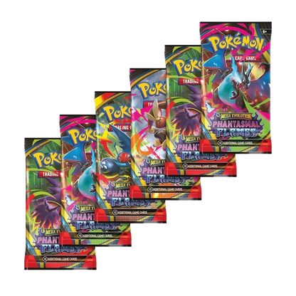 Mega Evolution: Phantasmal Flames Booster Bundle - Iconic Evolution