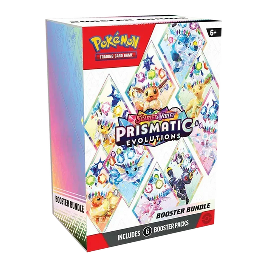 Scarlet & Violet: Prismatic Evolutions - Booster Bundle - Iconic Evolution