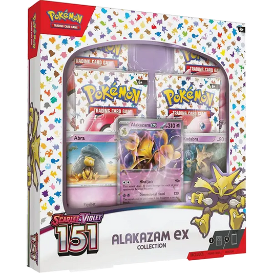Scarlet and Violet 151 - Alakazam ex Collection - Iconic Evolution