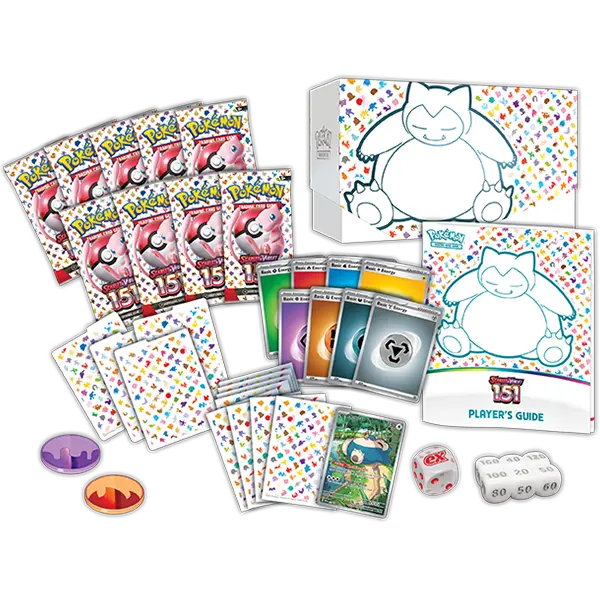 Scarlet and Violet 151 - Elite Trainer Box - Iconic Evolution