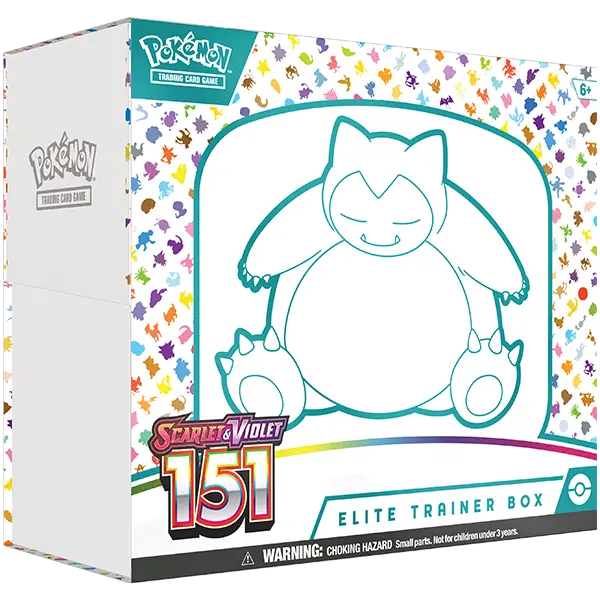 Scarlet and Violet 151 - Elite Trainer Box - Iconic Evolution