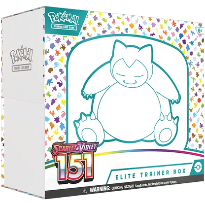 Scarlet and Violet 151 - Elite Trainer Box - Iconic Evolution