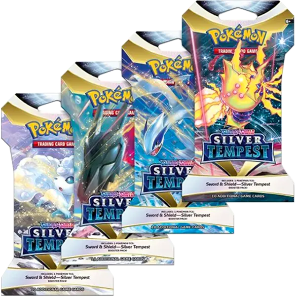 Sword & Shield: Silver Tempest- Sleeved Booster - Iconic Evolution