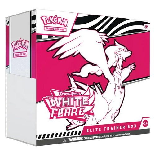 White Flare Elite Trainer Box - Iconic Evolution