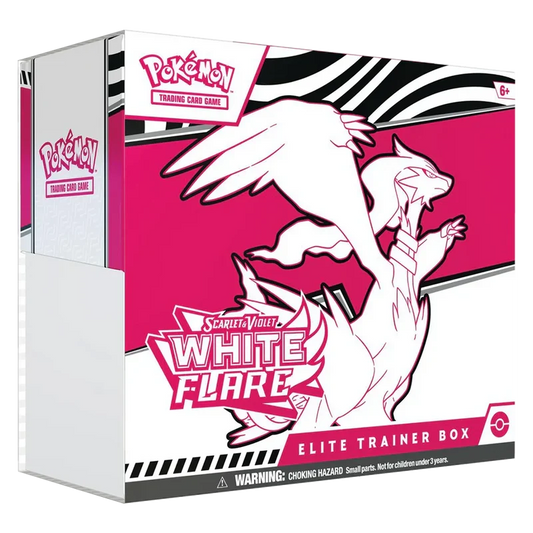 White Flare Elite Trainer Box - Iconic Evolution