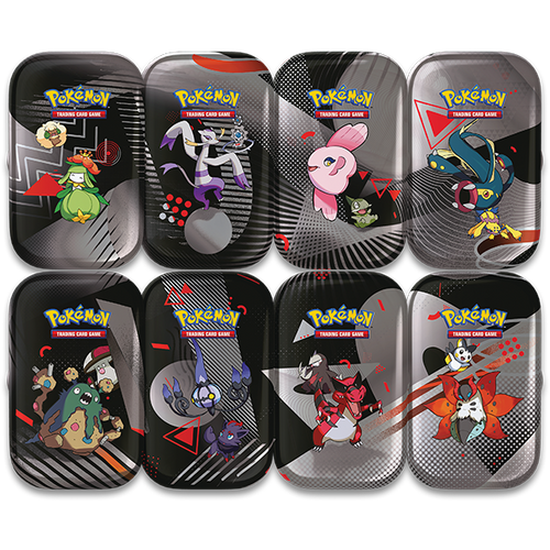 Pokemon Scarlet & Violet 10.5 - Black Bolt & White Flare Mini Tin