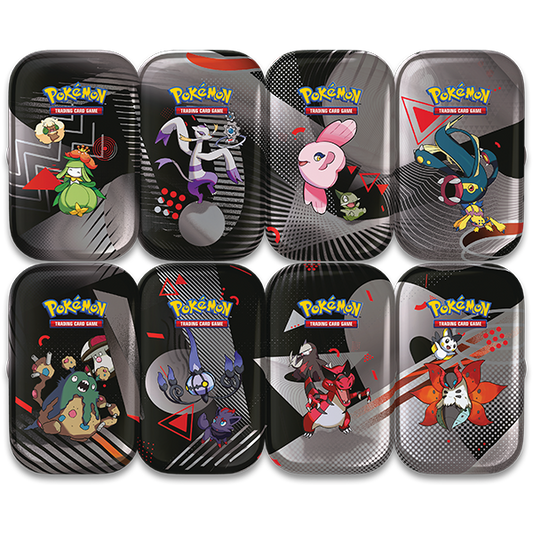 Pokemon Scarlet & Violet 10.5 - Black Bolt & White Flare Mini Tin
